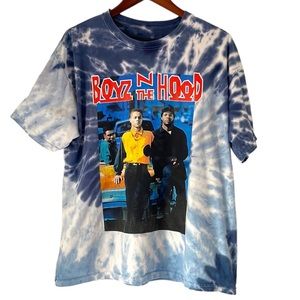 Boyz N the hood Philco blue tie dye Short sleeve top Men’s Size XL